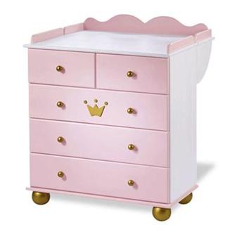 Pinolino Commode A Langer Princesse Karolin Armoire Bebe Achat Prix Fnac
