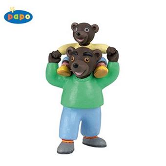 figurine petit ours brun