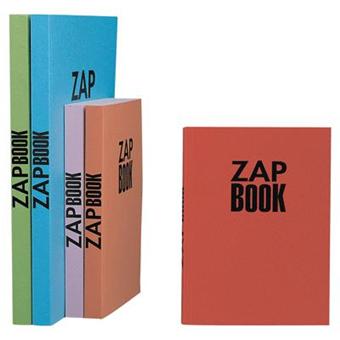 Zap Book carnet collé 160F A4 80g. - Clairefontaine