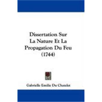 Dissertation sur la nature