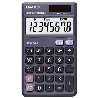 Casio, Calculatrice De Bureau, DF-120 ECO, Solaire Et Pile