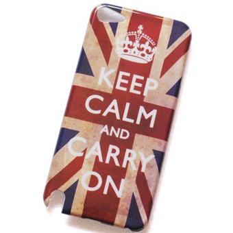 Housse Coque Rigide Apple Ipod Touch 5 Uk Flag Motif Keep Calm Carry On Drapeau Anglais Vintage Angleterre Retro Geek Fashion Accessoire Audio Portable Achat Prix Fnac