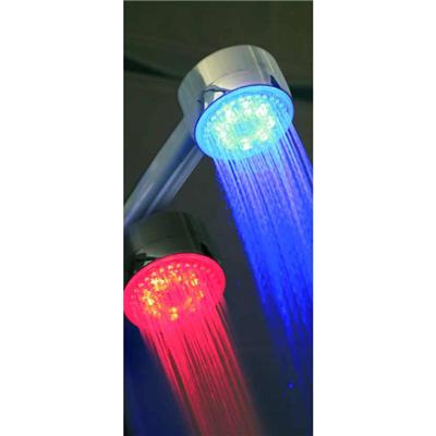 Pommeau de douche Led - Contrôle de température - 3 couleurs