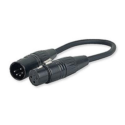 Showtec XLR 5 b. Male vers XLR 3 b. Femelle