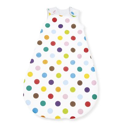 PINOLINO Imprimé points multicolores - sac de couchage pour hiver 130 cm
