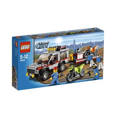 Lego City - 4433 - Le Transporteur De Motos - Tout Terrain