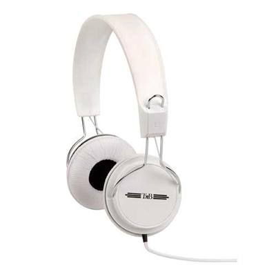 Casque stéréo pour iPod®, MP3/MP4, téléphone... Blanc - SLIDE