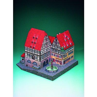 Schreiber-Bogen - Maquette en carton : Pharmacie Marie à Rothenbourg, Allemagne