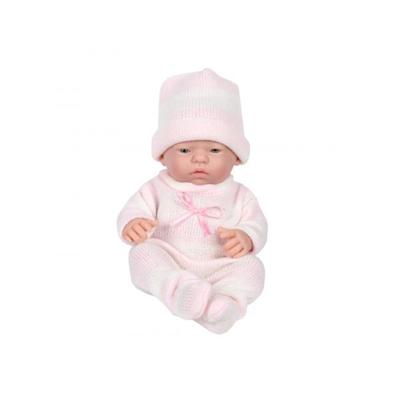 Berenguer - Mini La Newborn 24 cm - Mini Nouveau né sexué fille - corps vynille - ensemble en maille