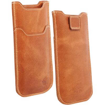 Krusell Kiruna Mobile Pouch L Long - Etui voor mobiele telefoon - camel