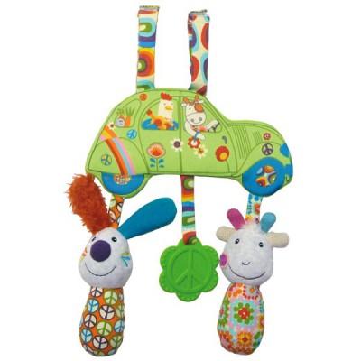 Punch and Judy - Hochets Peace & Love, la Happy farm : 2 CV d'activités