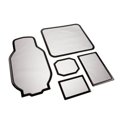 Kit Filtre Aimanté pour Boitier Corsair 600T - Noir