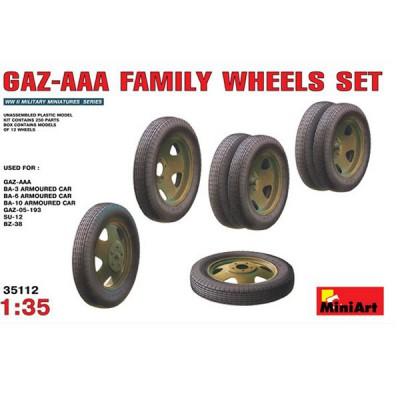 Mini Art - Set accessoires - Roues pour famille des camions gaz-AAA