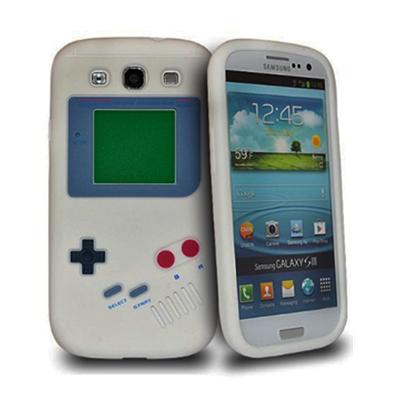 Housse TPU Game Boy Grise pour Galaxy S3