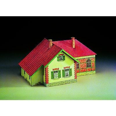 Schreiber-Bogen - Maquette en carton : Gare de Süßenmühle, Allemagne