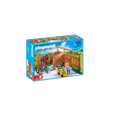 Playmobil - 4280 - Abri pour vélos et outils de jardinage