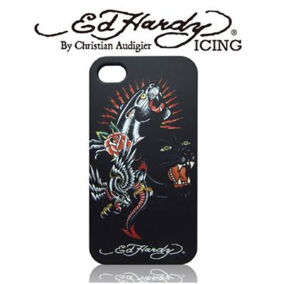 Coque Ed Hardy iPhone 4 Panthère EH-1010