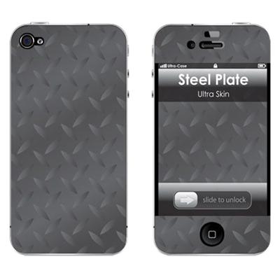 ULTRA CASE - Ultra Skins iPhone 4(S) - Acier