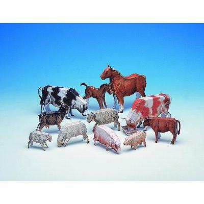 Schreiber-Bogen - Maquette en carton : Les animaux de la ferme