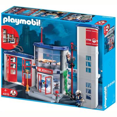 Playmobil - 4819 - Caserne De Pompiers