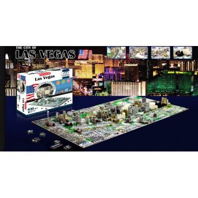 Diset - Puzzle 4D Cityscape - 930 pièces : Las Vegas, USA