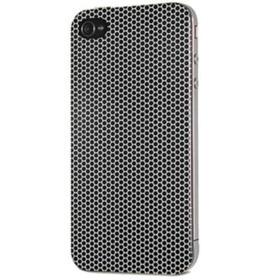 Plaque arrière repositionnable graphite pour iPhon