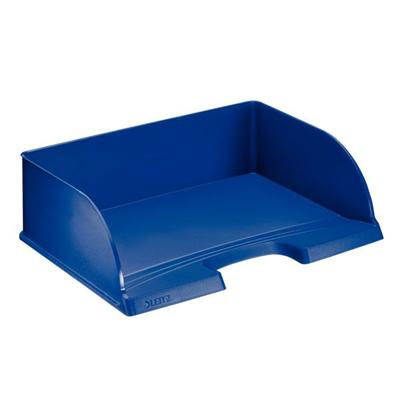 LEITZ Corbeille à courrier à l'italienne Plus Jumbo Bleue