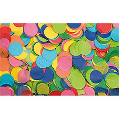 Showtec Confettis Ronds 55 x 17mm Multicolores