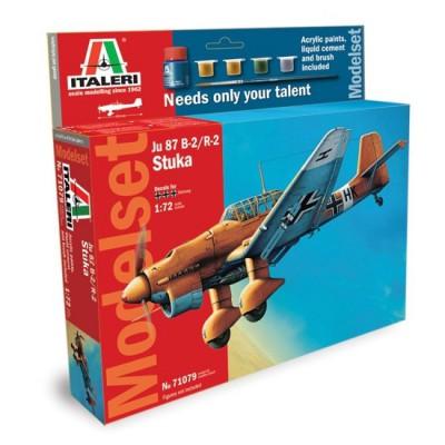 Italeri - Maquette avion : Model Set : JU-87 B2 TUKA