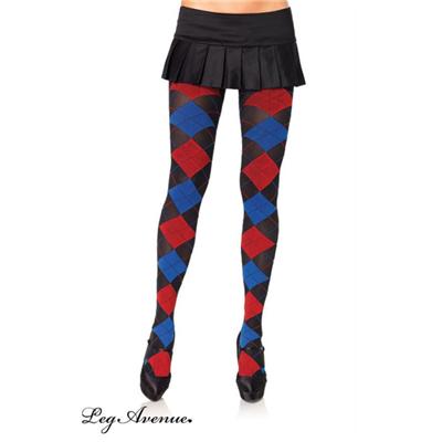 Collant Losanges Effet Jacquard Leg Avenue