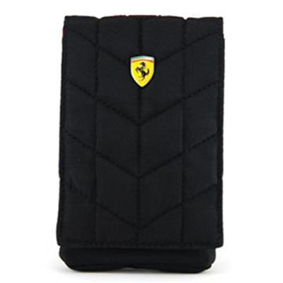 Etui a rabat noir Scuderia Ferrari F1