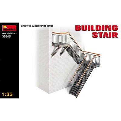 Mini Art - Décor de guerre 1/35 : Escalier métallique