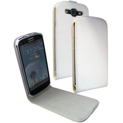 Etui Slim fin et élégant blanc pour Samsung Galaxy S3 i9300.