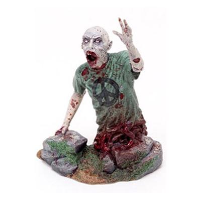 CS Moore Studio - The Walking Dead statuette Half Zombie