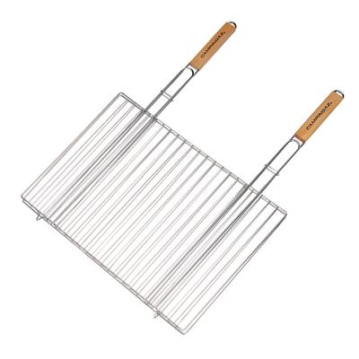 Grille rectangulaire double 54 x 38 cm pour Barbecue