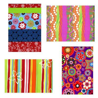 Rue des puzzles - Papier cadeau largeur 70 cm