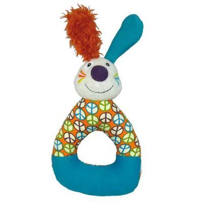Punch and Judy - Hochet Peace & Love, la Happy farm : Jef le lapin