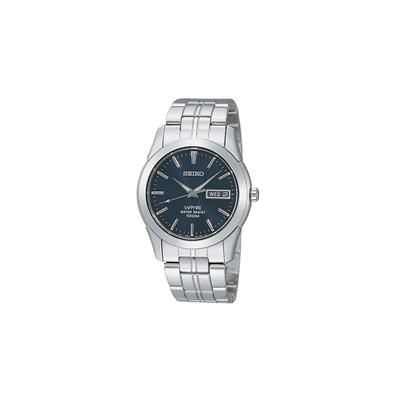 Montre SEIKO Classique Fond Bleu Saphir Homme