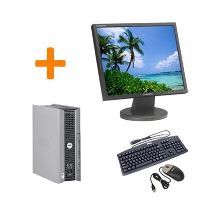 DELL Optiplex GX755 USFF + Ecran TFT 17 - Core 2 Duo E4600