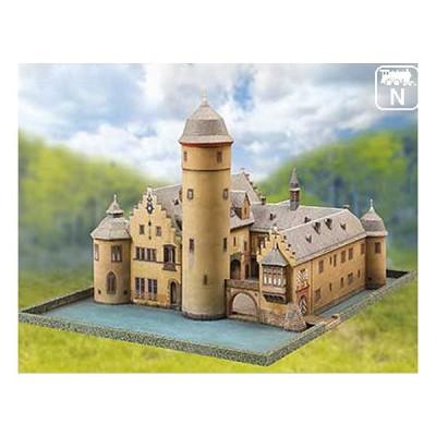 Schreiber-bogen - Maquette En Carton : Château De Mespelbrunn, Allemagne