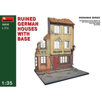Mini Art - Diorama 1/35 : Rue de ville allemande en ruine