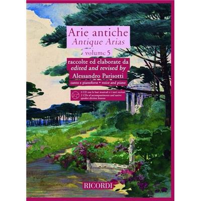 Arie Antiche Vol.5  +Cd  - Chant(1 Voix)/Piano