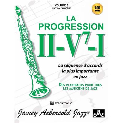 Aebersold Vol.3 The Ii/V7/I Progression Version Francaise + 2 Cds