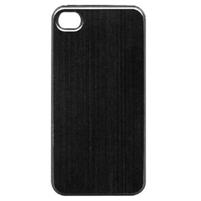 Coque Aluminium brossé Noir pour iPhone 4S