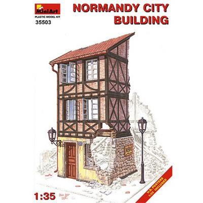 Mini Art - Maquette Ruines de guerre : Maison de ville normande 1944