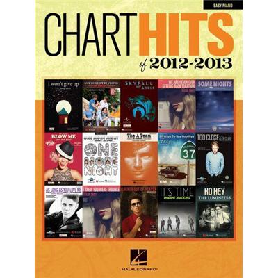 Chart Hits Of 2012-2013 Easy Piano/V/G