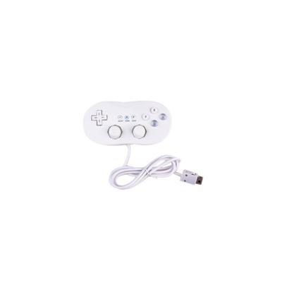 Manette Classique Blanc Compatible Wii - Accessoire compatible PEGA
