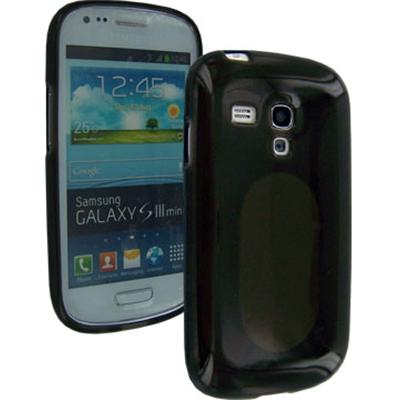 Housse Nzup SoftyGel Noire pour Samsung S3 Mini i8190