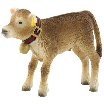 Bullyland - Figurine Vache des Alpes : Veau Benni