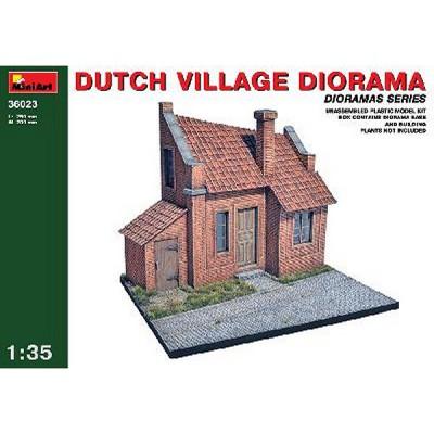 Mini Art - Diorama 1/35 : Village Hollandais